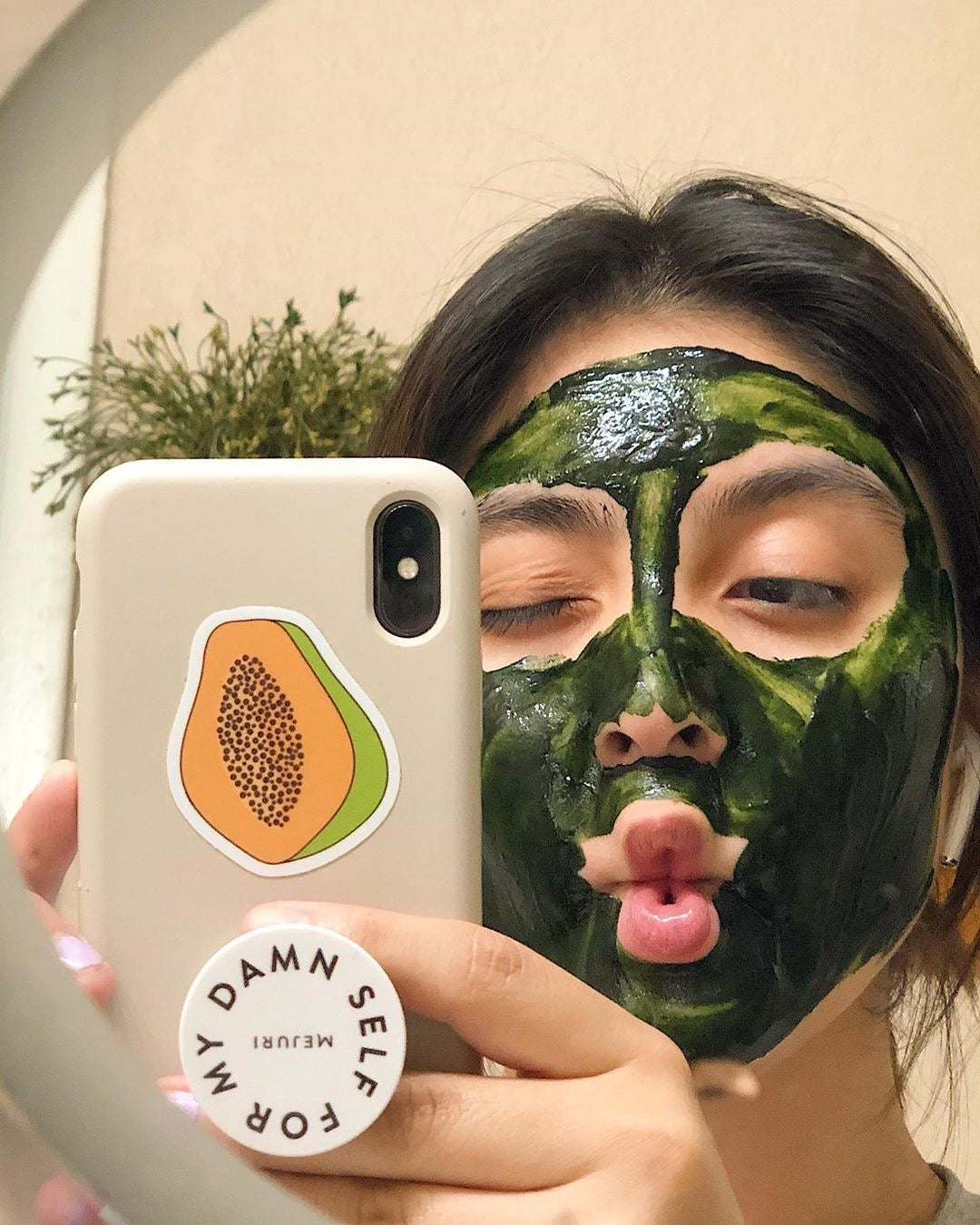 Clean Greens Face Mask
